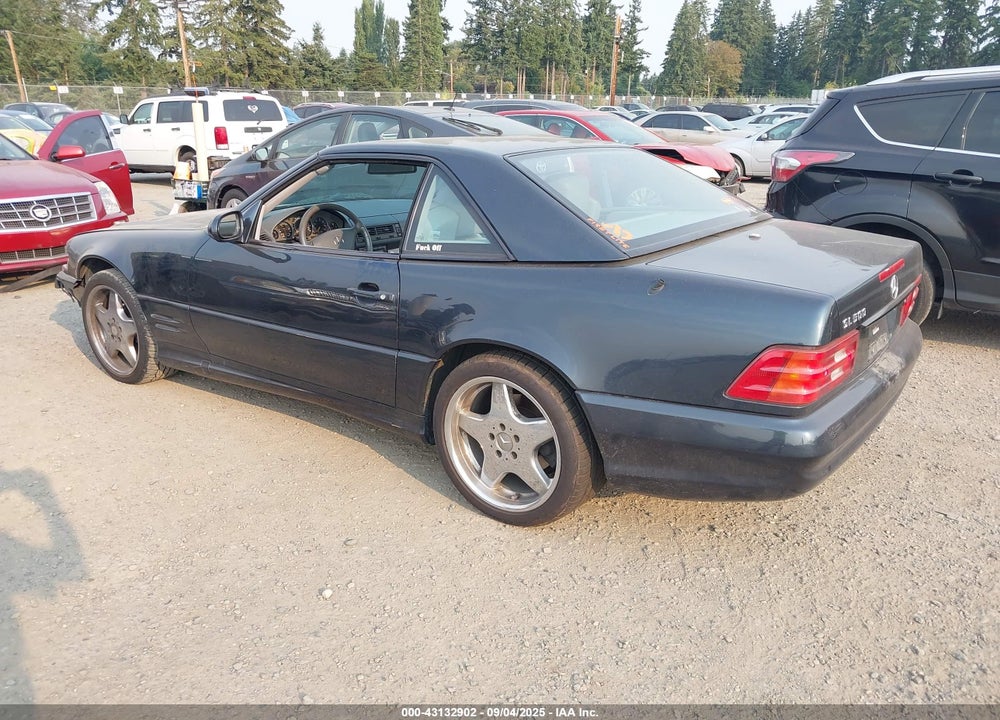 2002 MERCEDES-BENZ SL 500 VIN: WDBFA68F52F201491