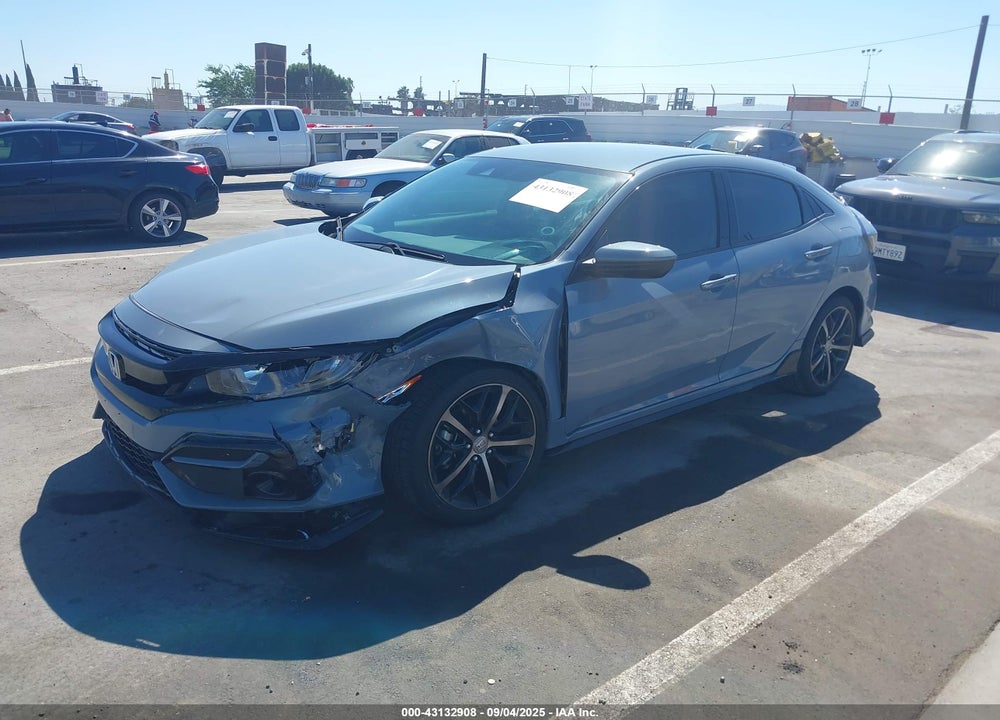 2021 HONDA CIVIC VIN: SHHFK7H45MU421254