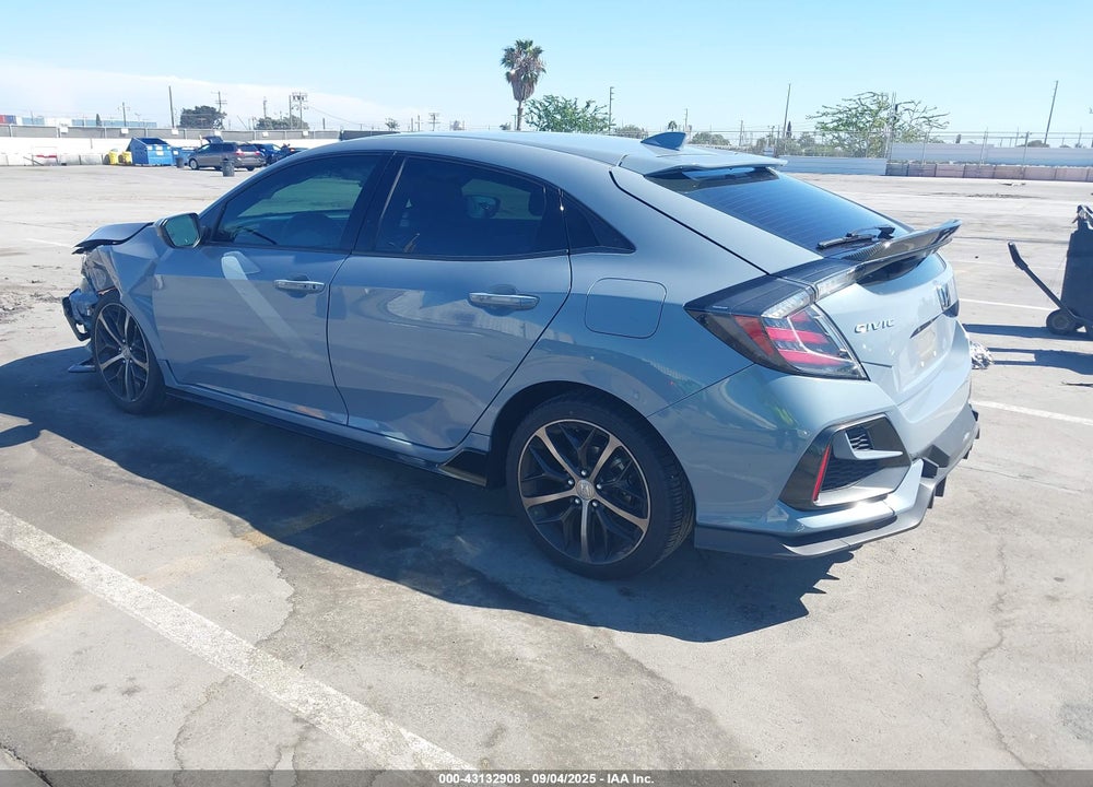 2021 HONDA CIVIC VIN: SHHFK7H45MU421254