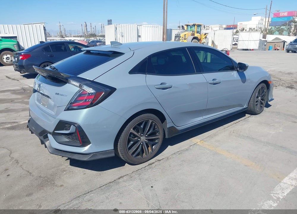 2021 HONDA CIVIC VIN: SHHFK7H45MU421254