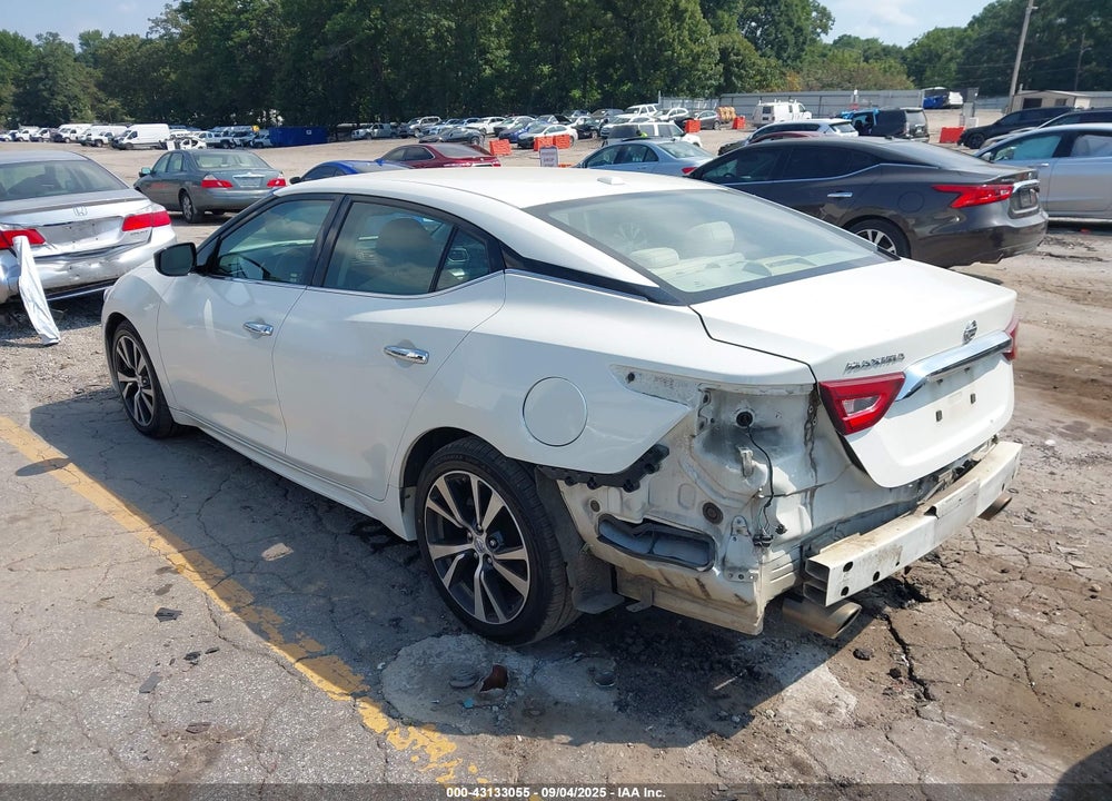 2016 NISSAN MAXIMA VIN: 1N4AA6AP7GC449626