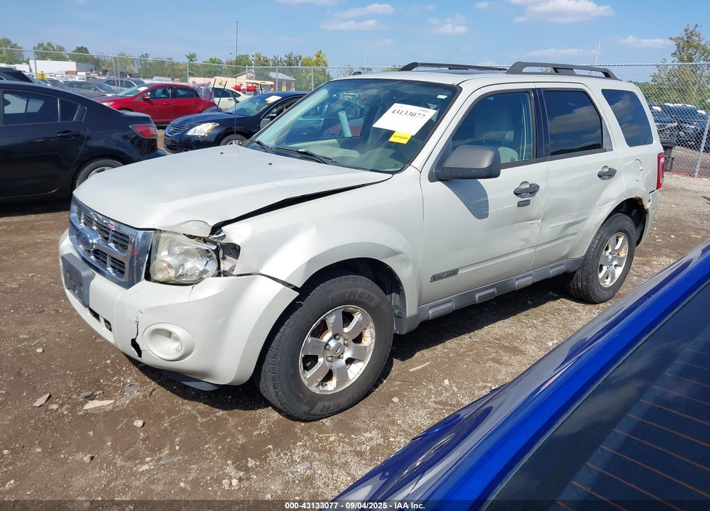 2008 FORD ESCAPE XLT VIN: 1FMCU03Z58KC17079