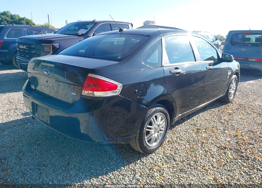 2008 FORD FOCUS SE VIN: 1FAHP35N58W170843