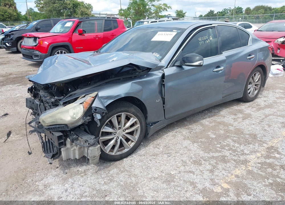 2014 INFINITI Q50 PREMIUM VIN: JN1BV7AP1EM681318