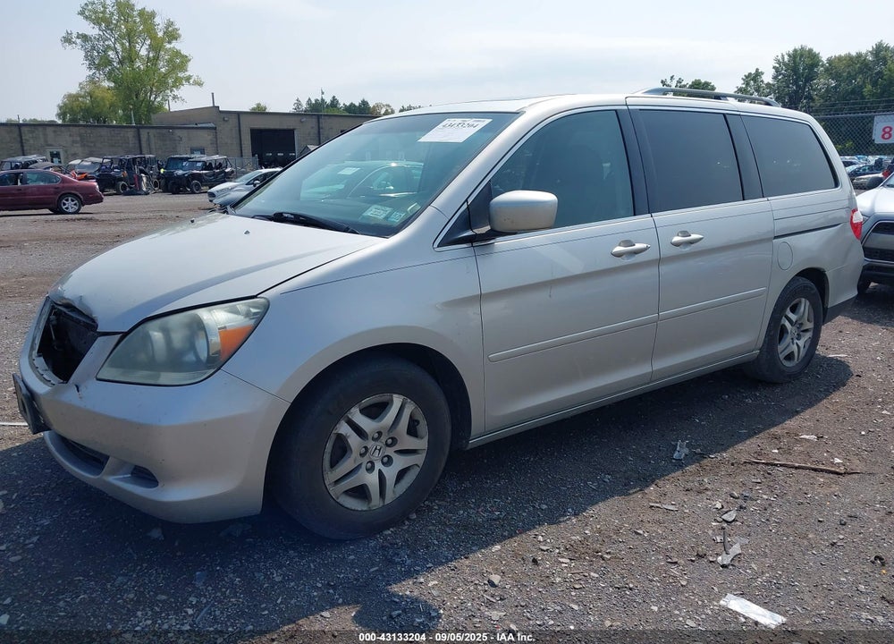 2006 HONDA ODYSSEY EX-L VIN: 5FNRL38666B400860