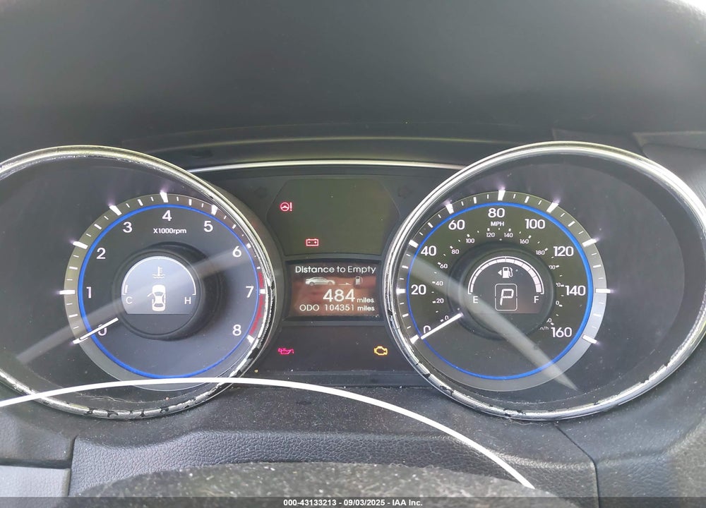 2014 HYUNDAI SONATA VIN: 5NPEB4AC2EH838508