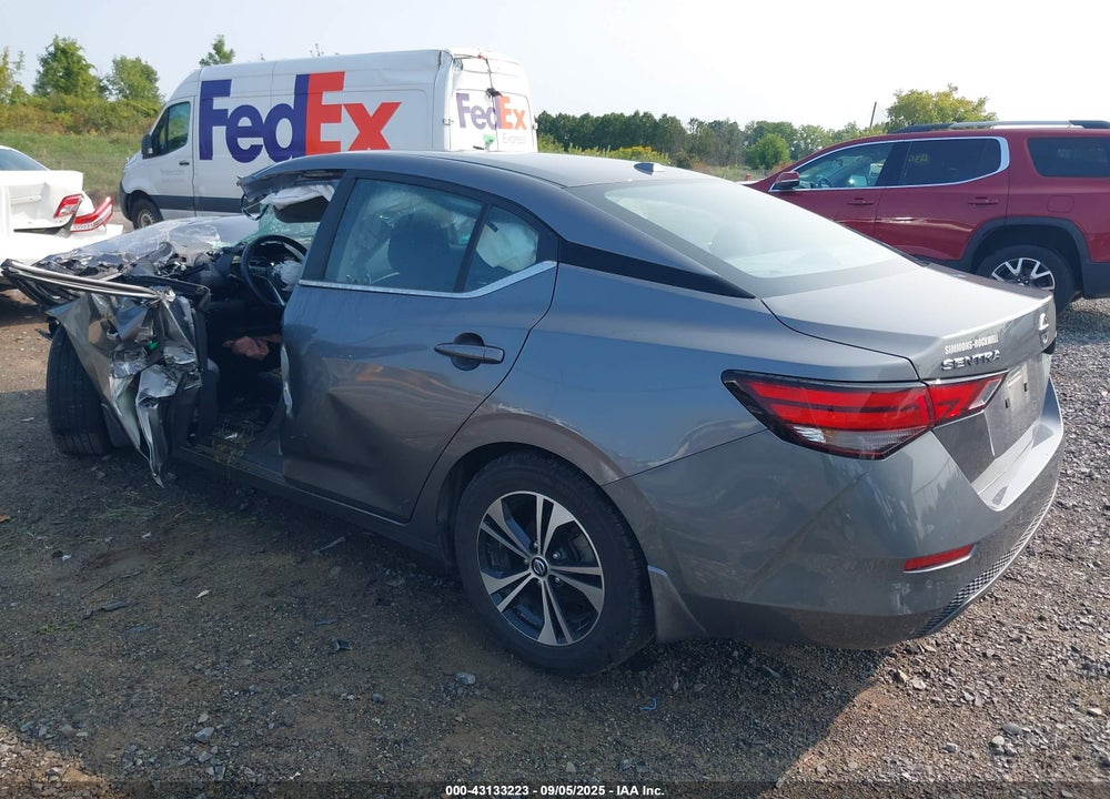 2022 NISSAN SENTRA VIN: 3N1AB8CV8NY230308