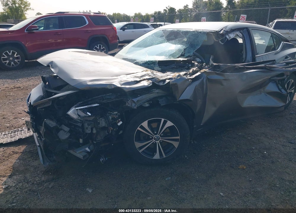 2022 NISSAN SENTRA VIN: 3N1AB8CV8NY230308