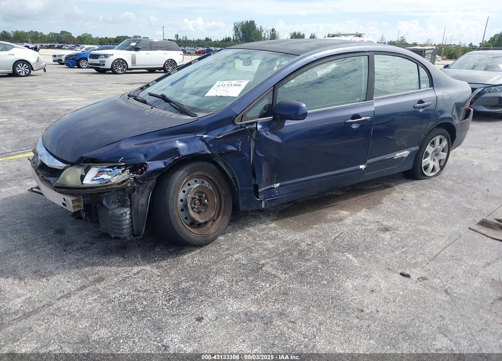 2009 HONDA CIVIC VIN: 1HGFA16529L029786