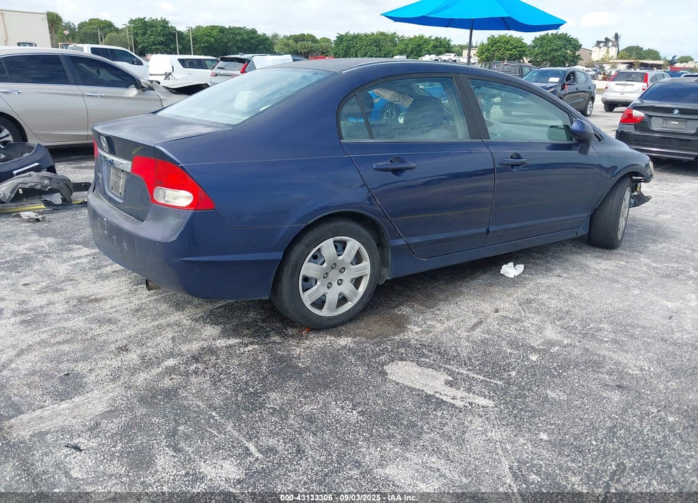 2009 HONDA CIVIC VIN: 1HGFA16529L029786