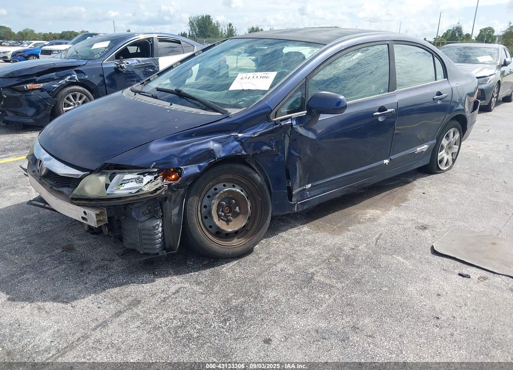 2009 HONDA CIVIC VIN: 1HGFA16529L029786