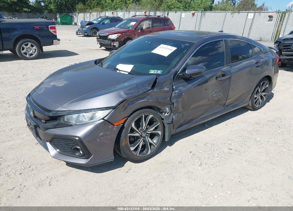 2017 HONDA CIVIC VIN: 2HGFC1E56HH703493