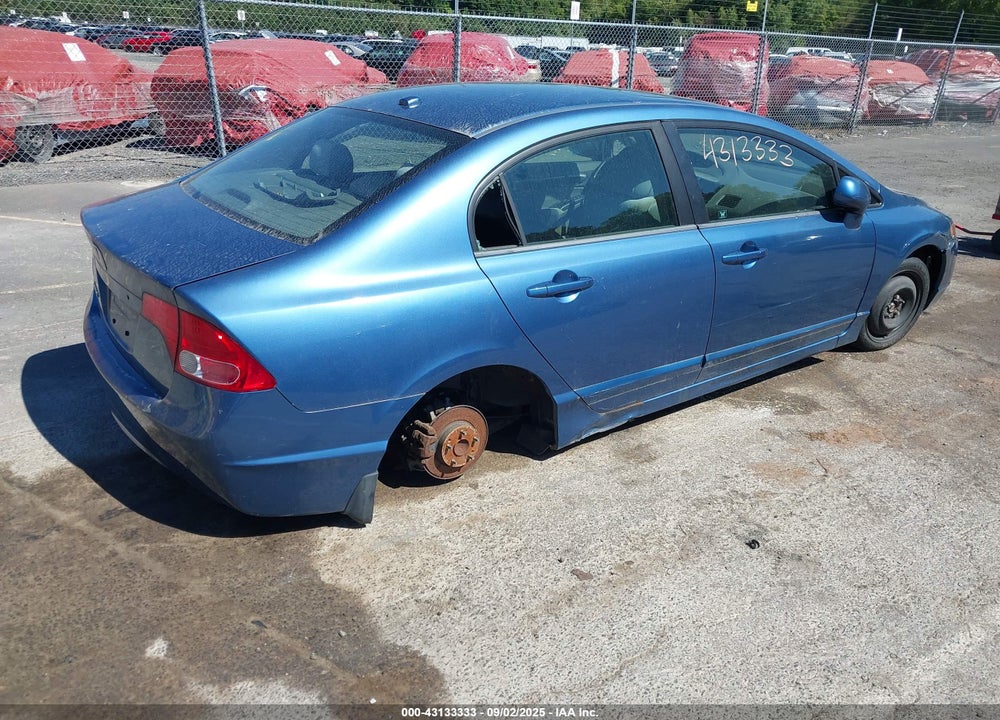 2007 HONDA CIVIC VIN: 1HGFA168X7L093193