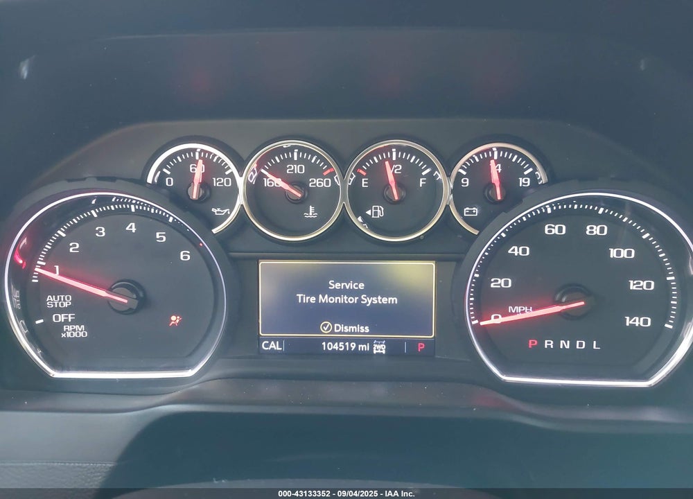 2019 CHEVROLET SILVERADO 1500 RST VIN: 1GCUYEED5KZ388618