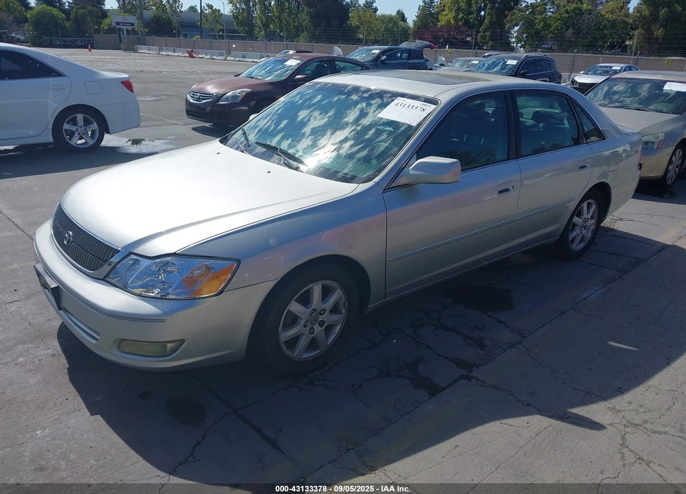 2000 TOYOTA AVALON XLS VIN: 4T1BF28B9YU107122