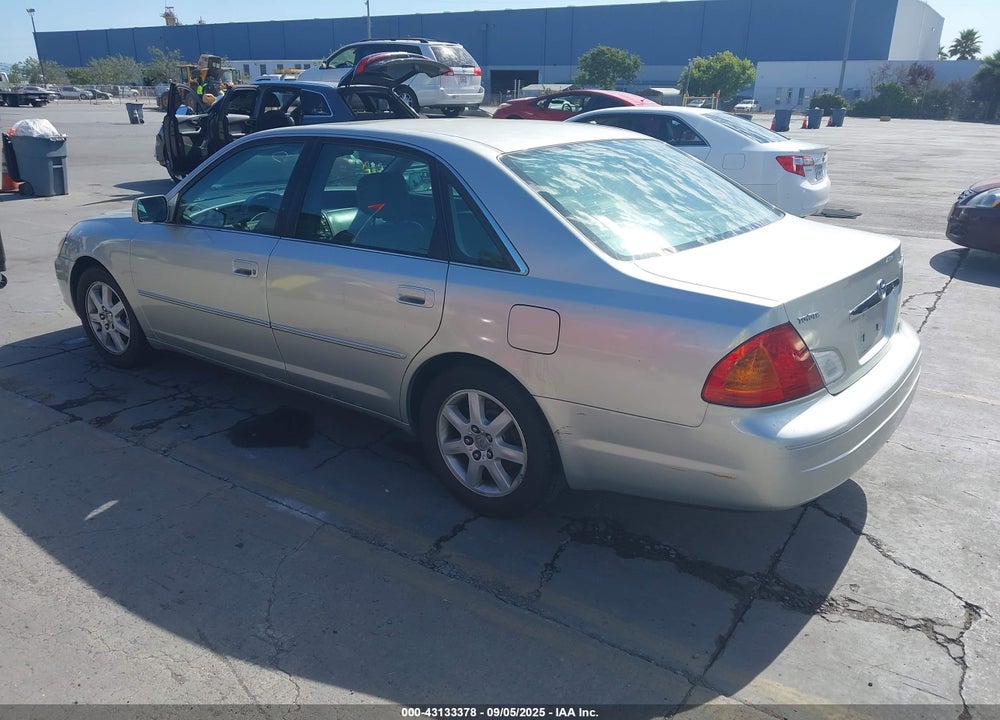 2000 TOYOTA AVALON XLS VIN: 4T1BF28B9YU107122