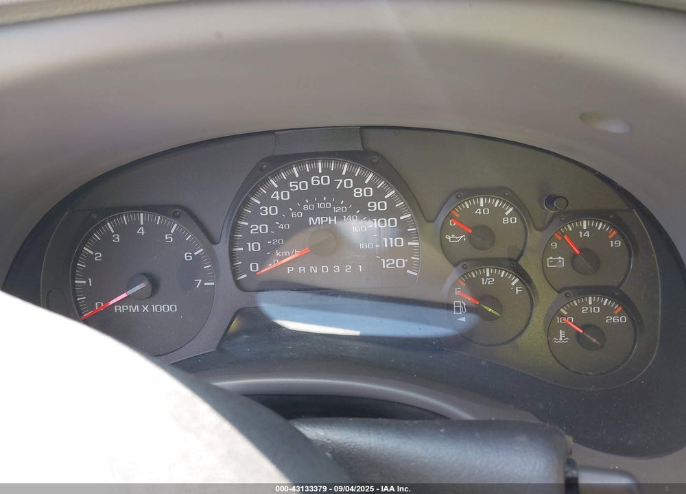 2008 CHEVROLET TRAILBLAZER VIN: 1GNDS13S582210454