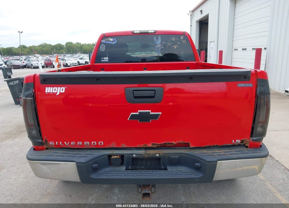 2007 CHEVROLET SILVERADO 1500 WORK TRUCK VIN: 1GCEK19J97Z595972