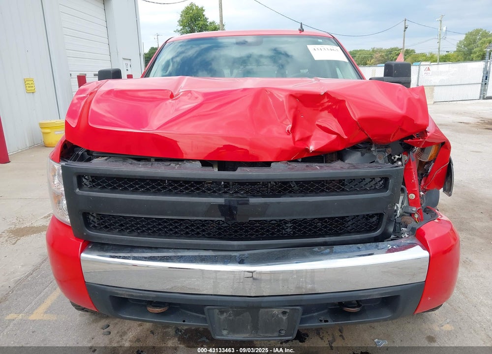 2007 CHEVROLET SILVERADO 1500 WORK TRUCK VIN: 1GCEK19J97Z595972