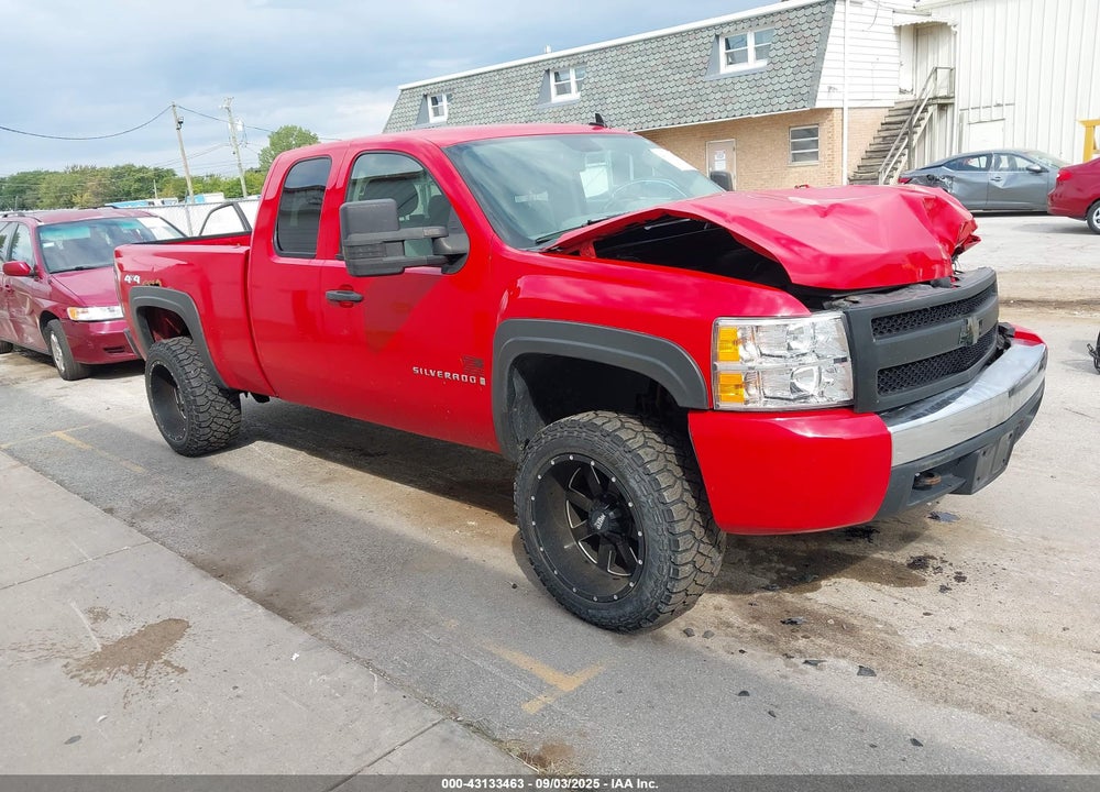 2007 CHEVROLET SILVERADO 1500 WORK TRUCK VIN: 1GCEK19J97Z595972