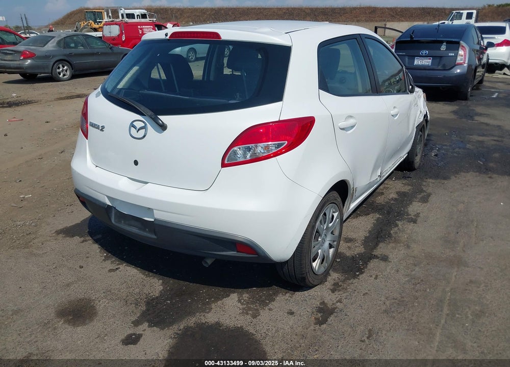 2012 MAZDA 2 VIN: JM1DE1KZ3C0136342