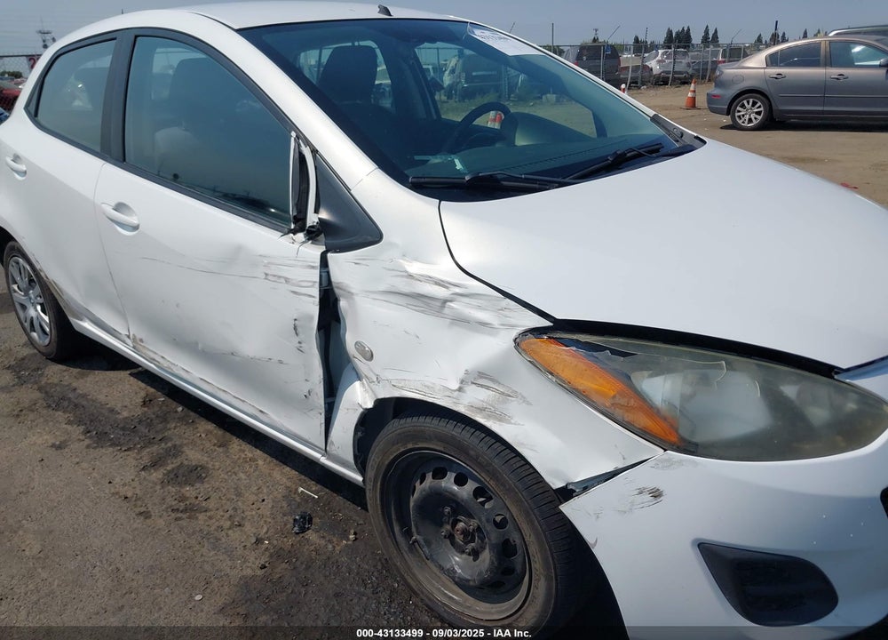 2012 MAZDA 2 VIN: JM1DE1KZ3C0136342