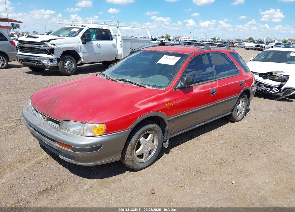 1996 SUBARU IMPREZA OUTBACK VIN: JF1GF4854TG815789