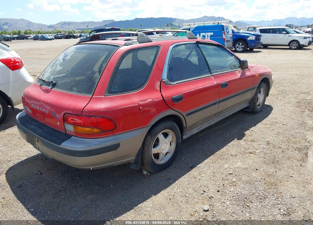 1996 SUBARU IMPREZA OUTBACK VIN: JF1GF4854TG815789