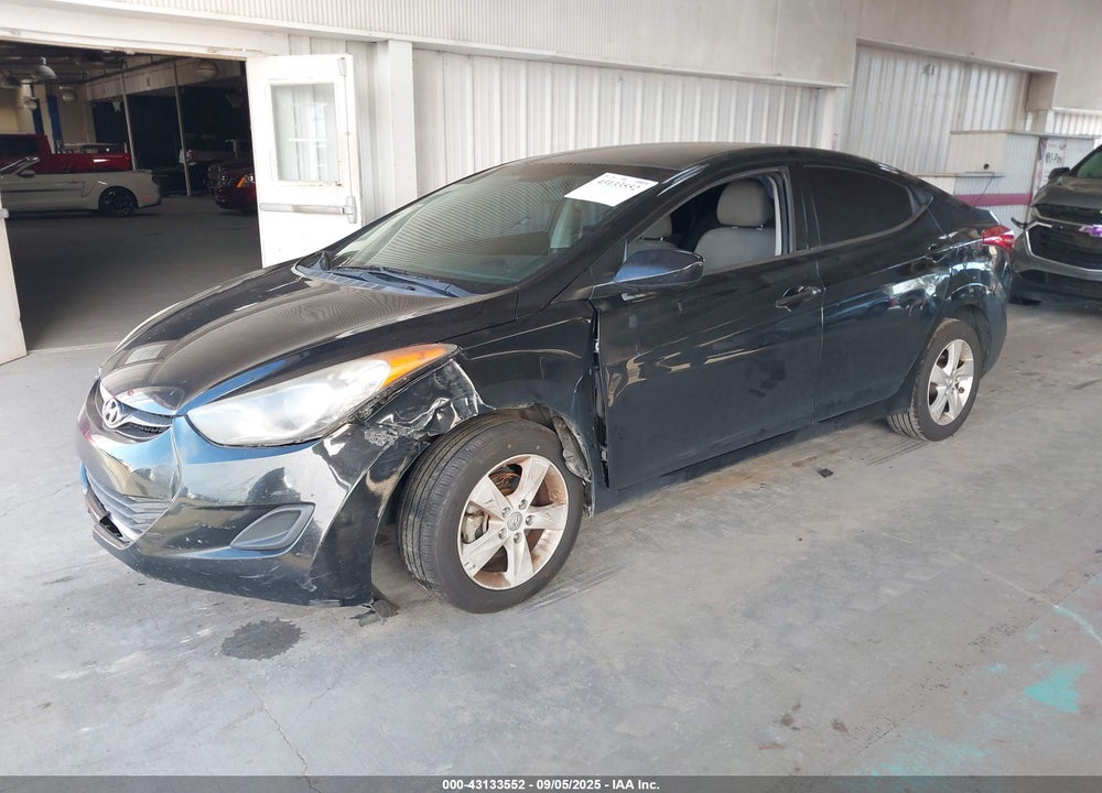2013 HYUNDAI ELANTRA GLS VIN: 5NPDH4AE1DH258533