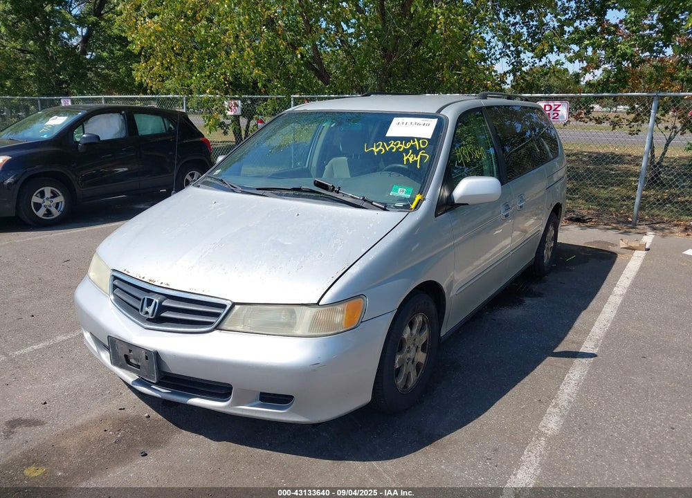2002 HONDA ODYSSEY EX VIN: 2HKRL18672H514592