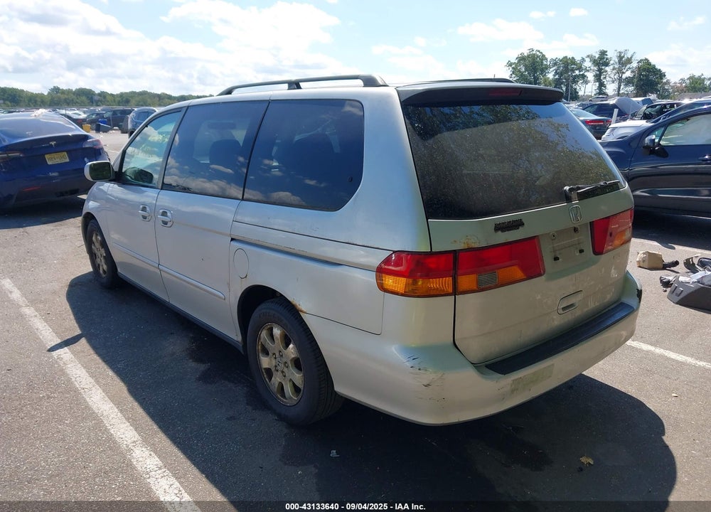 2002 HONDA ODYSSEY EX VIN: 2HKRL18672H514592