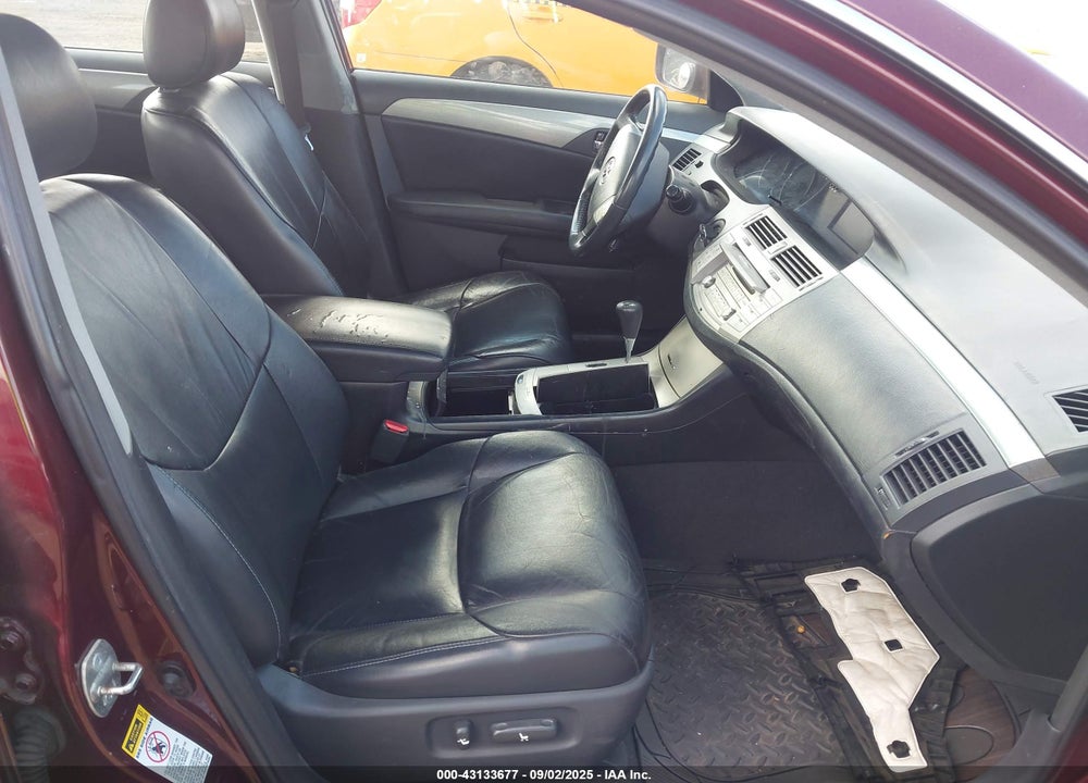 2007 TOYOTA AVALON VIN: 4T1BK36B17U202258