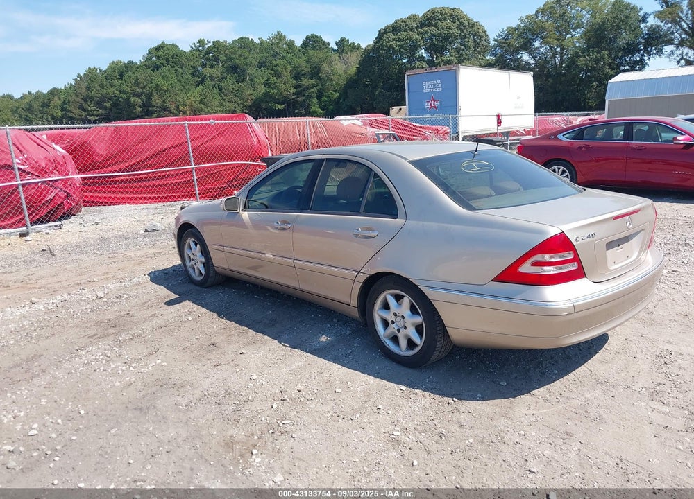 2002 MERCEDES-BENZ C 240 VIN: WDBRF61J52E008650