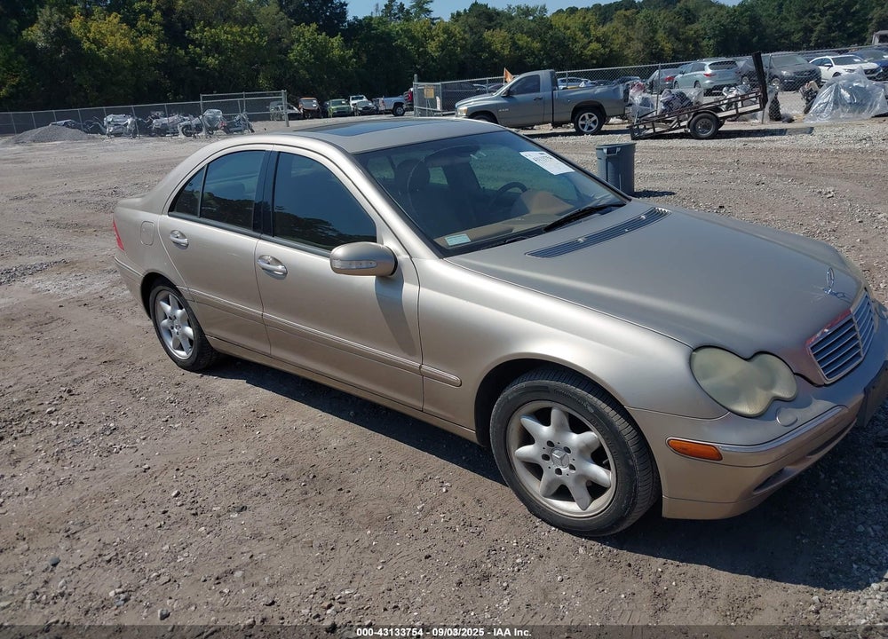 2002 MERCEDES-BENZ C 240 VIN: WDBRF61J52E008650