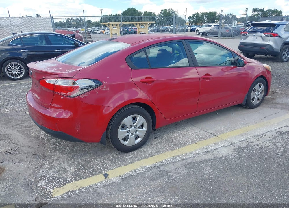 2016 KIA FORTE VIN: KNAFK4A68G5485027