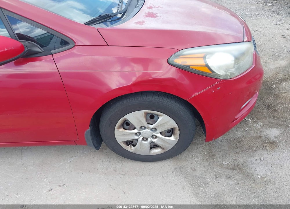 2016 KIA FORTE VIN: KNAFK4A68G5485027