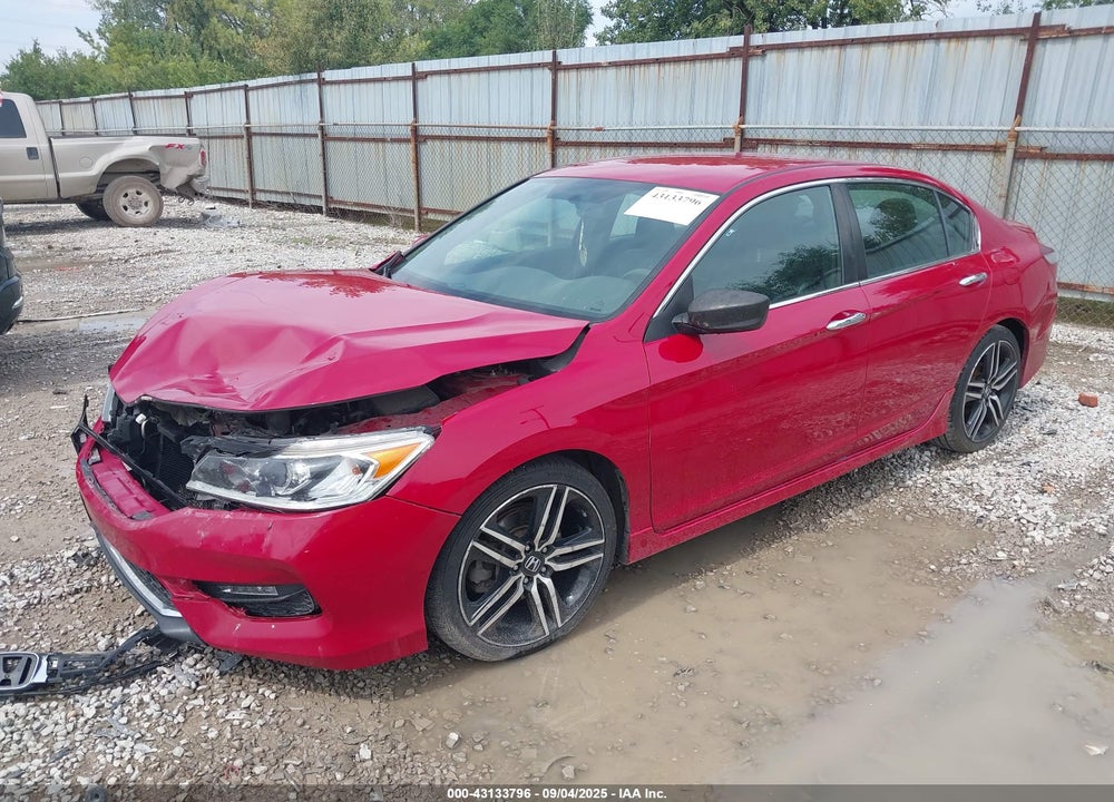 2017 HONDA ACCORD VIN: 1HGCR2F11HA193555