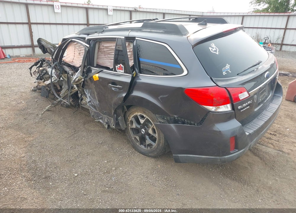 2011 SUBARU OUTBACK VIN: 4S4BRBKC8B3386729