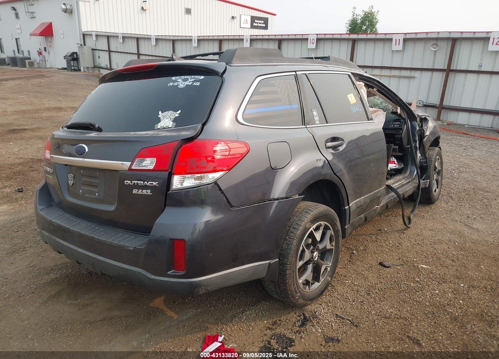 2011 SUBARU OUTBACK VIN: 4S4BRBKC8B3386729