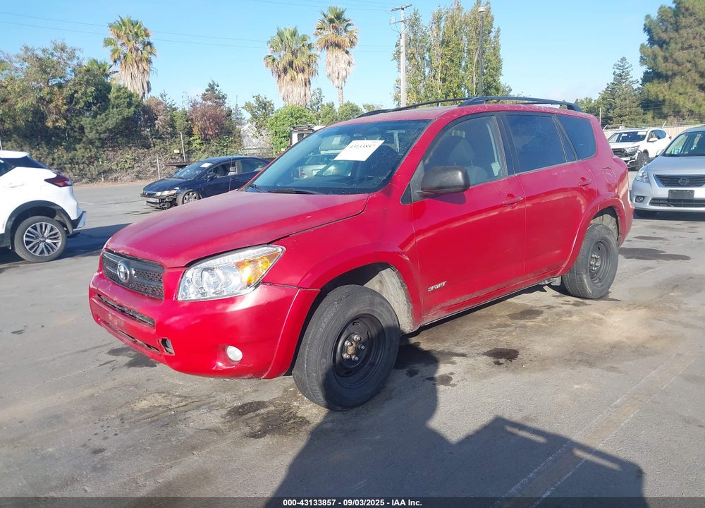 2007 TOYOTA RAV4 SPORT VIN: JTMZD32V676037700