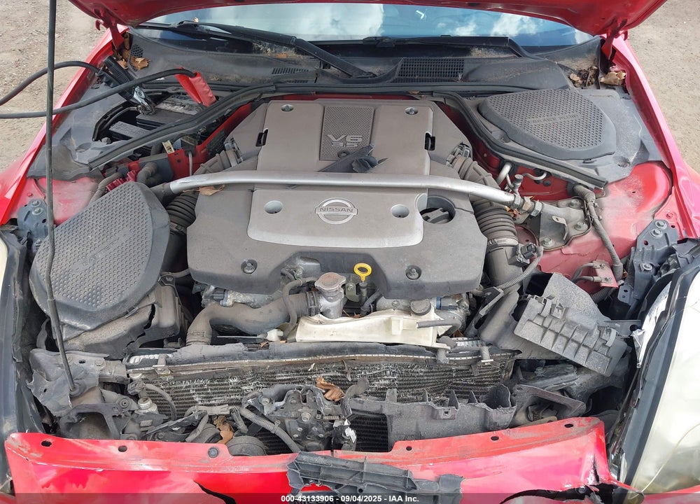 2008 NISSAN 350Z ENTHUSIAST VIN: JN1BZ34D98M704363