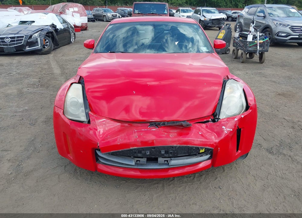 2008 NISSAN 350Z ENTHUSIAST VIN: JN1BZ34D98M704363