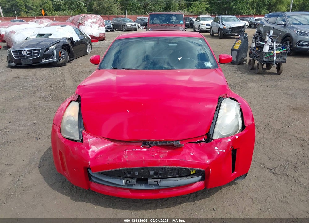 2008 NISSAN 350Z ENTHUSIAST VIN: JN1BZ34D98M704363