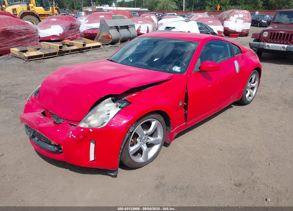 2008 NISSAN 350Z ENTHUSIAST VIN: JN1BZ34D98M704363