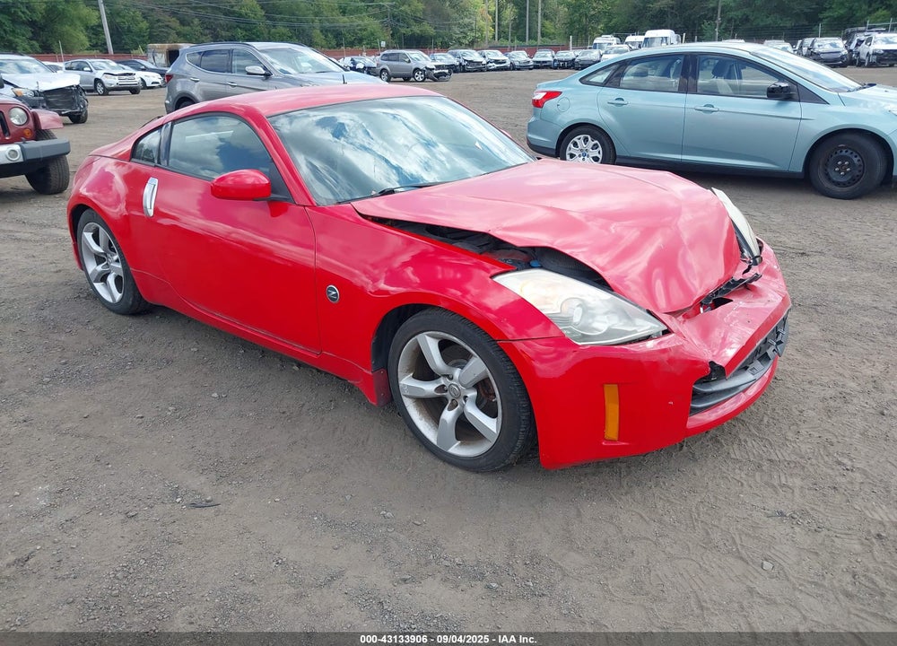 2008 NISSAN 350Z ENTHUSIAST VIN: JN1BZ34D98M704363
