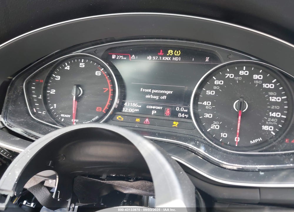 2019 AUDI A4 40 PREMIUM VIN: WAUGMAF48KN020356