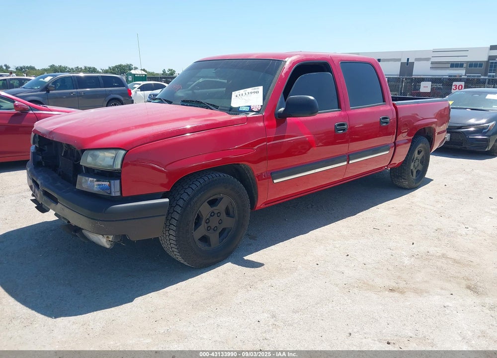 2005 CHEVROLET SILVERADO 1500 LS VIN: 2GCEC13T251328590