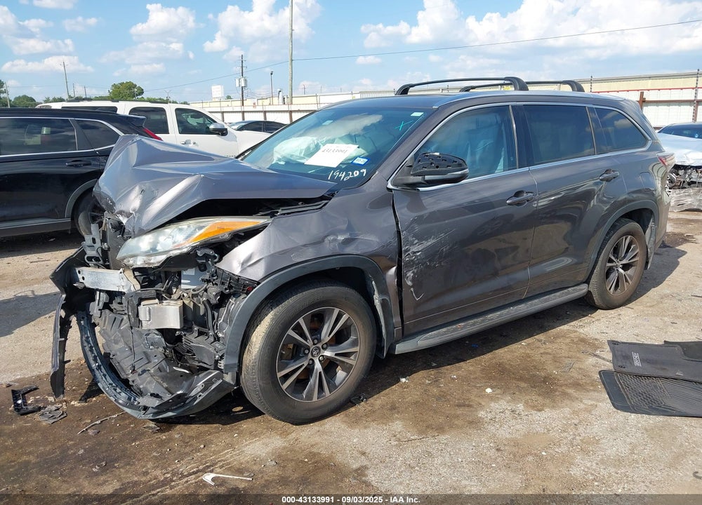 2016 TOYOTA HIGHLANDER VIN: 5TDKKRFH0GS180334