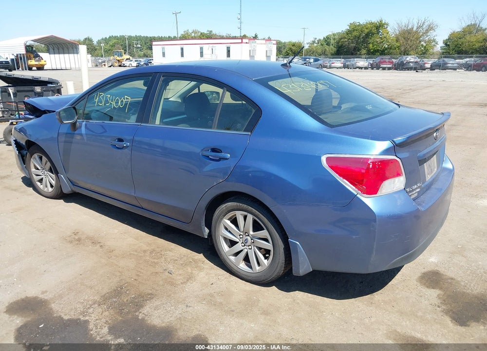 2016 SUBARU IMPREZA VIN: JF1GJAB61GH013621