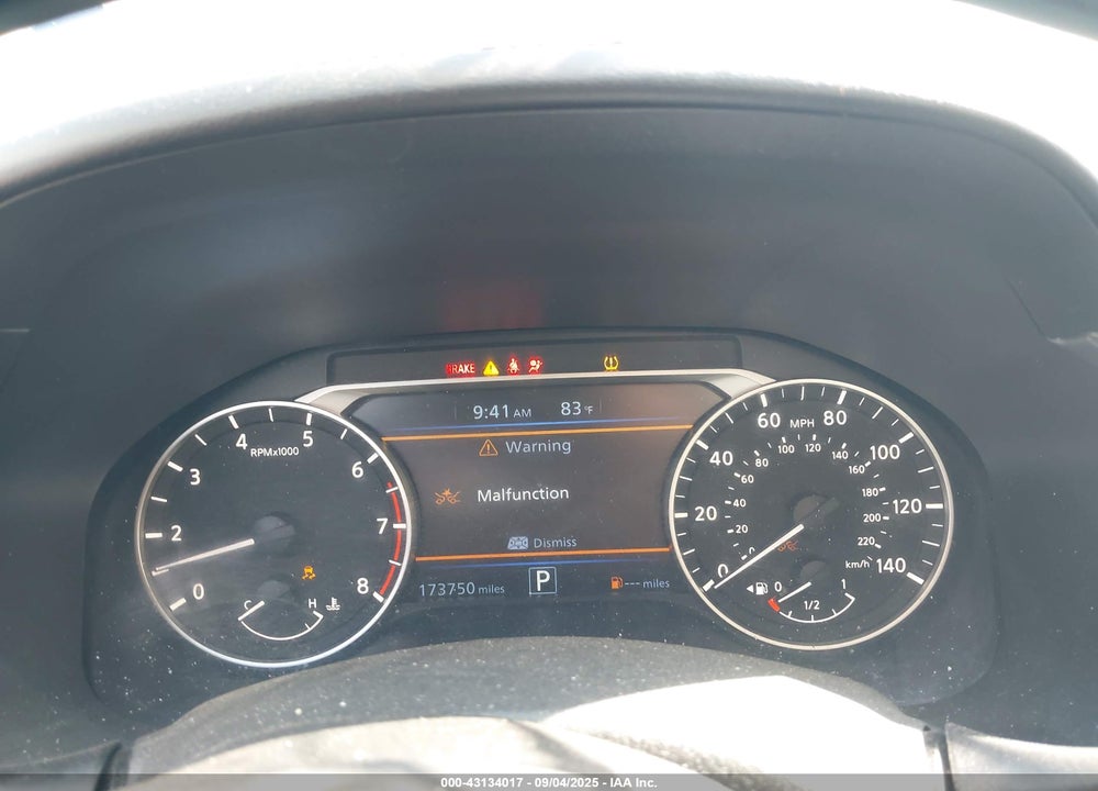 2019 NISSAN ALTIMA VIN: 1N4BL4CV2KC172410